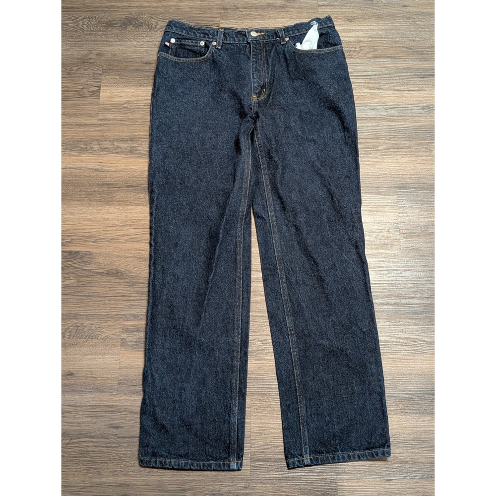 Polo Jeans Co Ralph Lauren Saturday Jean Dark Wash Straight Leg Denim Size 12x31